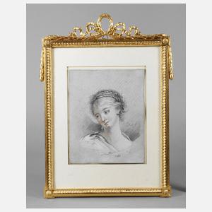 Klassizistisches Mädchenportrait