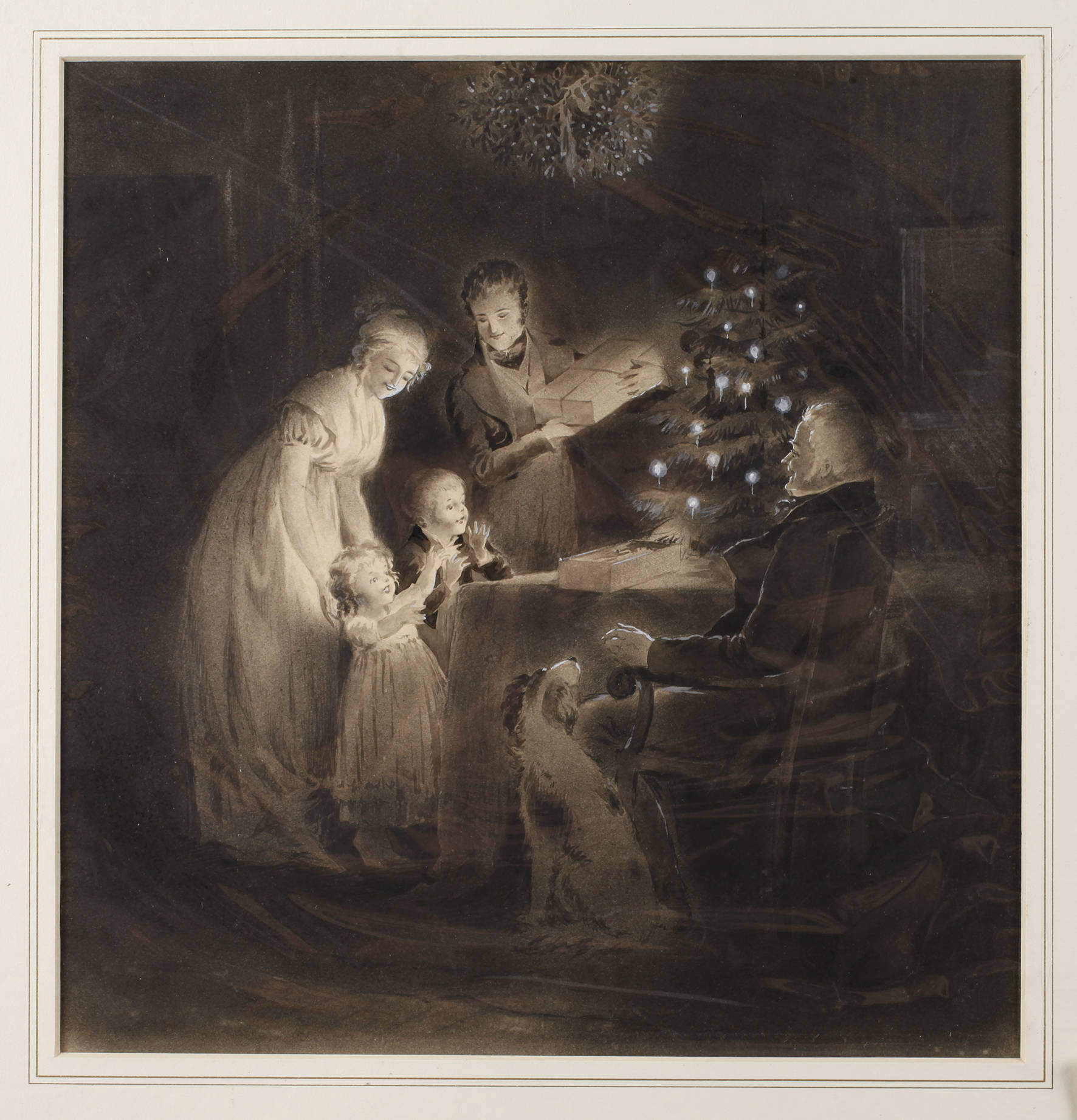 Der Kinder Bescherung am Christabend