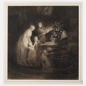 Der Kinder Bescherung am Christabend