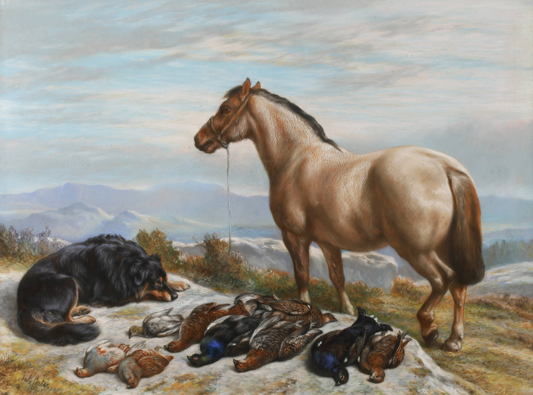 Samuel John Carter, Nach der Rebhuhnjagd