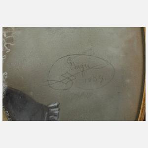 G. Berger, Biedermeierdamenportrait 1839