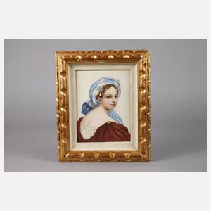Damenportrait nach Ingres