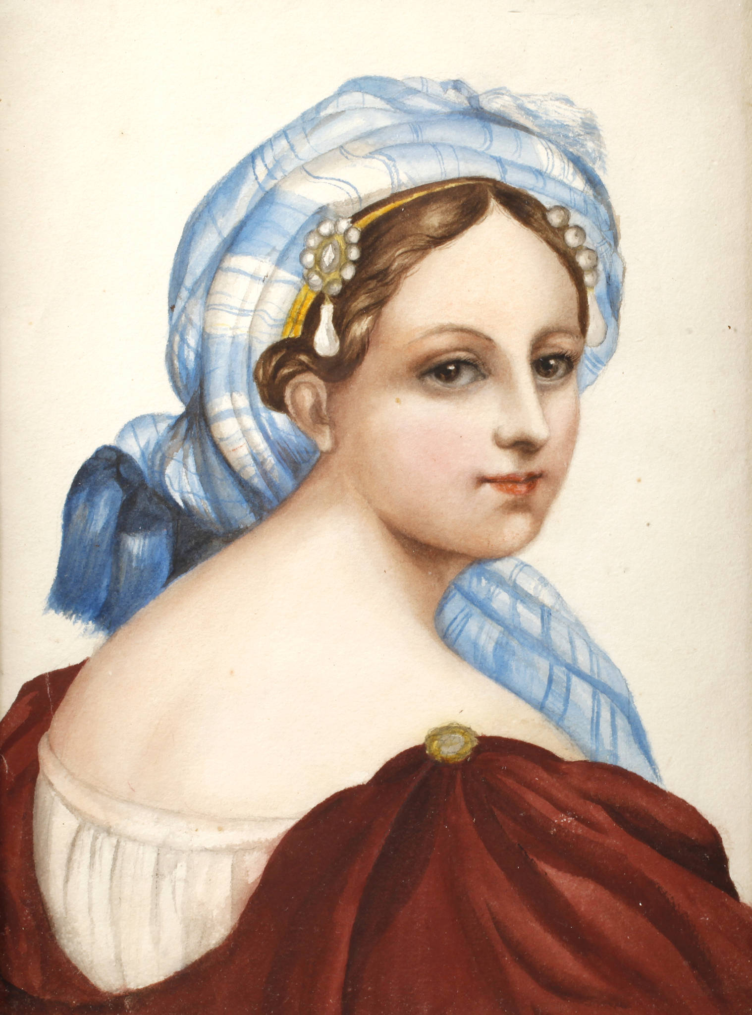 Damenportrait nach Ingres