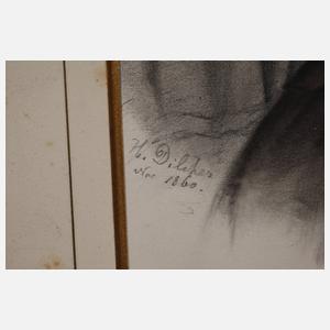 Heinrich Dilcher, Portraitpendants 1860