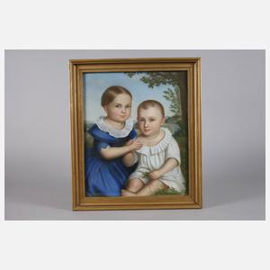 Biedermeierliches Kinderportrait