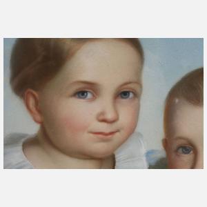 Biedermeierliches Kinderportrait