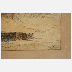 Herbert König, Ansicht der Burg Stolpen