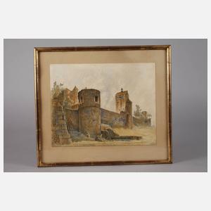 Herbert König, Ansicht der Burg Stolpen