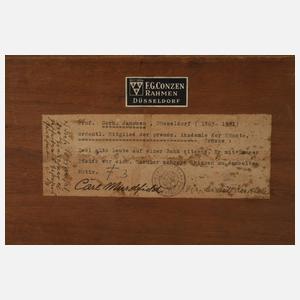 Prof. Gerhard Janssen, Abendfrieden