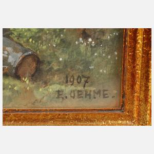 Ernst Erwin Oehme, Auf dem Kirchhof