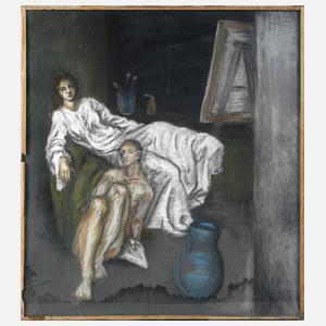 Gerd Wandrer, Paar im Atelier