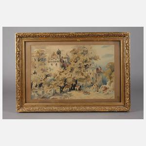 R. Sterk, Ausritt zur Parforcejagd