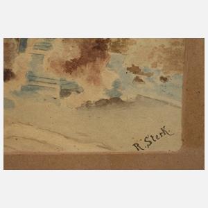 R. Sterk, Ausritt zur Parforcejagd