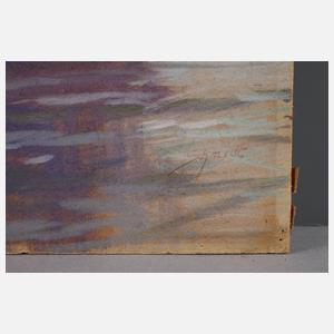 Schmidt, Segelboot auf stiller See