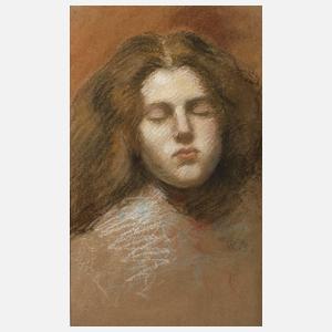 Ursula Brendel, attr., ”Schlafendes Mädchen”