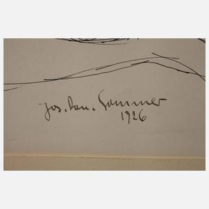 Prof. Josef Daniel Sommer, Frauenakt