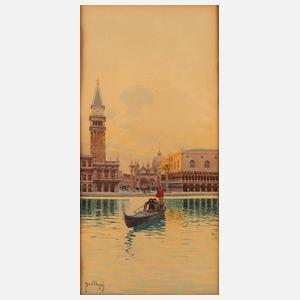 Camillo oder Pietro Bortoluzzi, Ansicht Venedig