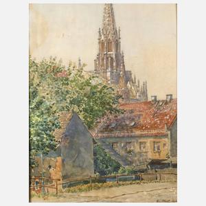 B. von Klodt, Ansicht der Mariahilfkirche München