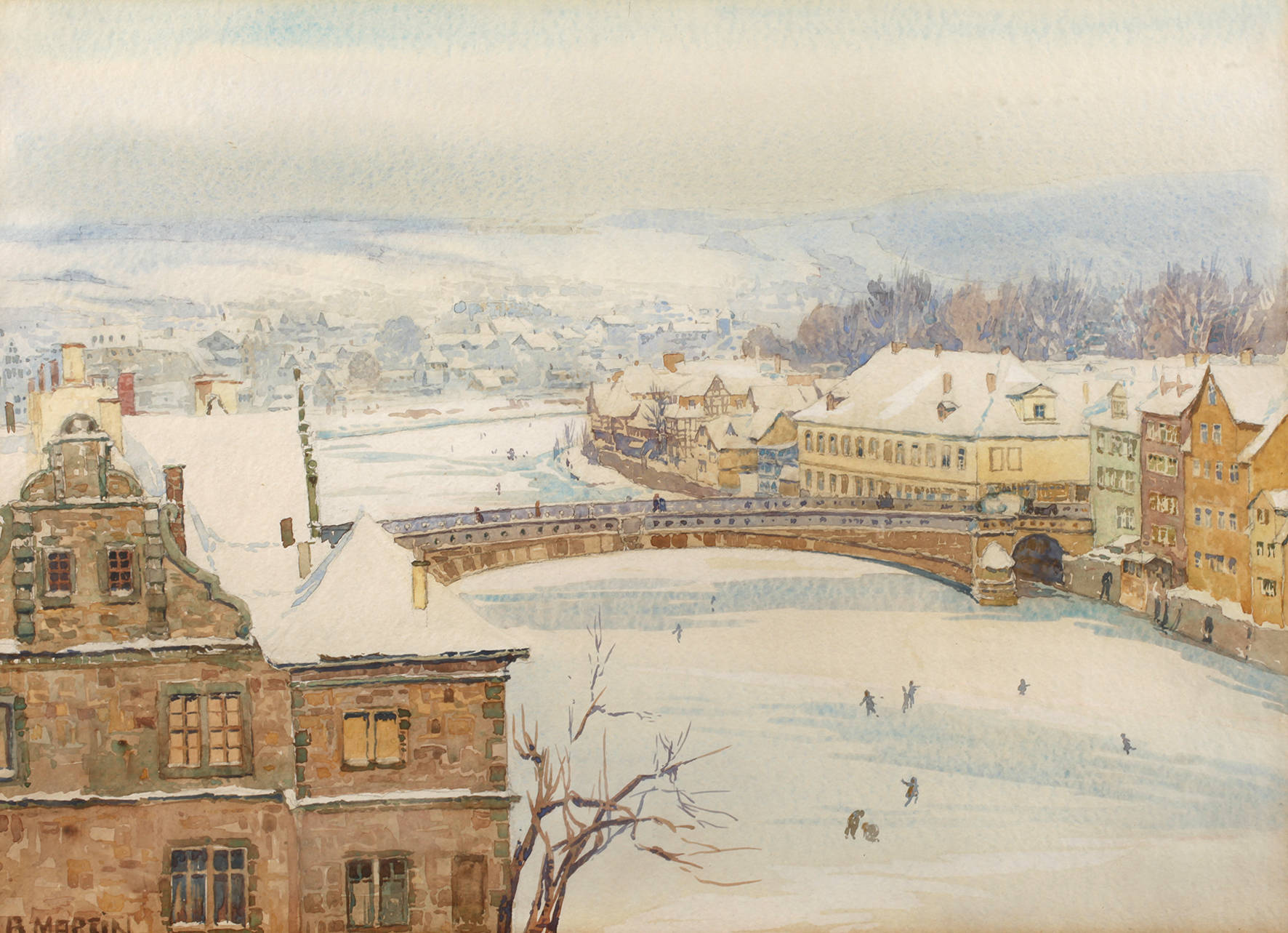 Betty Martin, ”Fuldabrücke” in Kassel