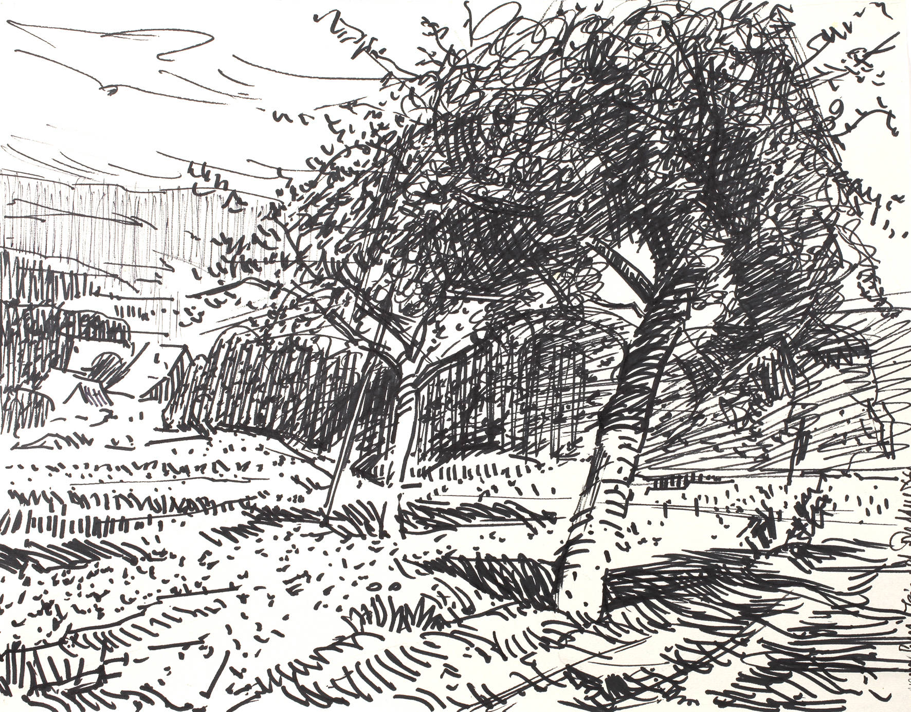 Heinrich Rettner, ”Obstbäume”