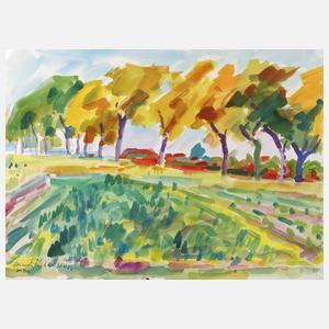 Heinrich Rettner, Herbstliche Allee