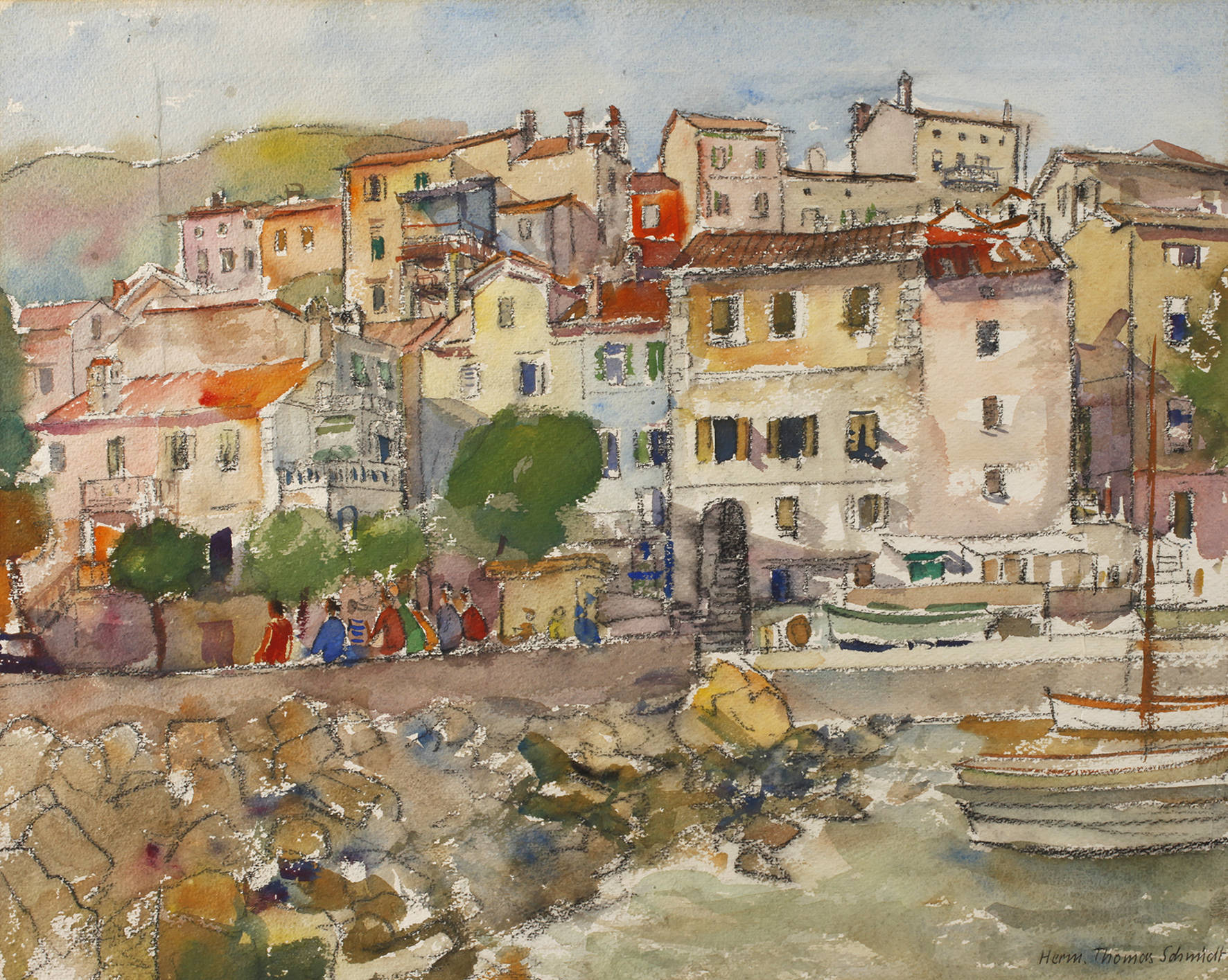 Hermann Thomas Schmidt, ”Draga, Jugoslavien”