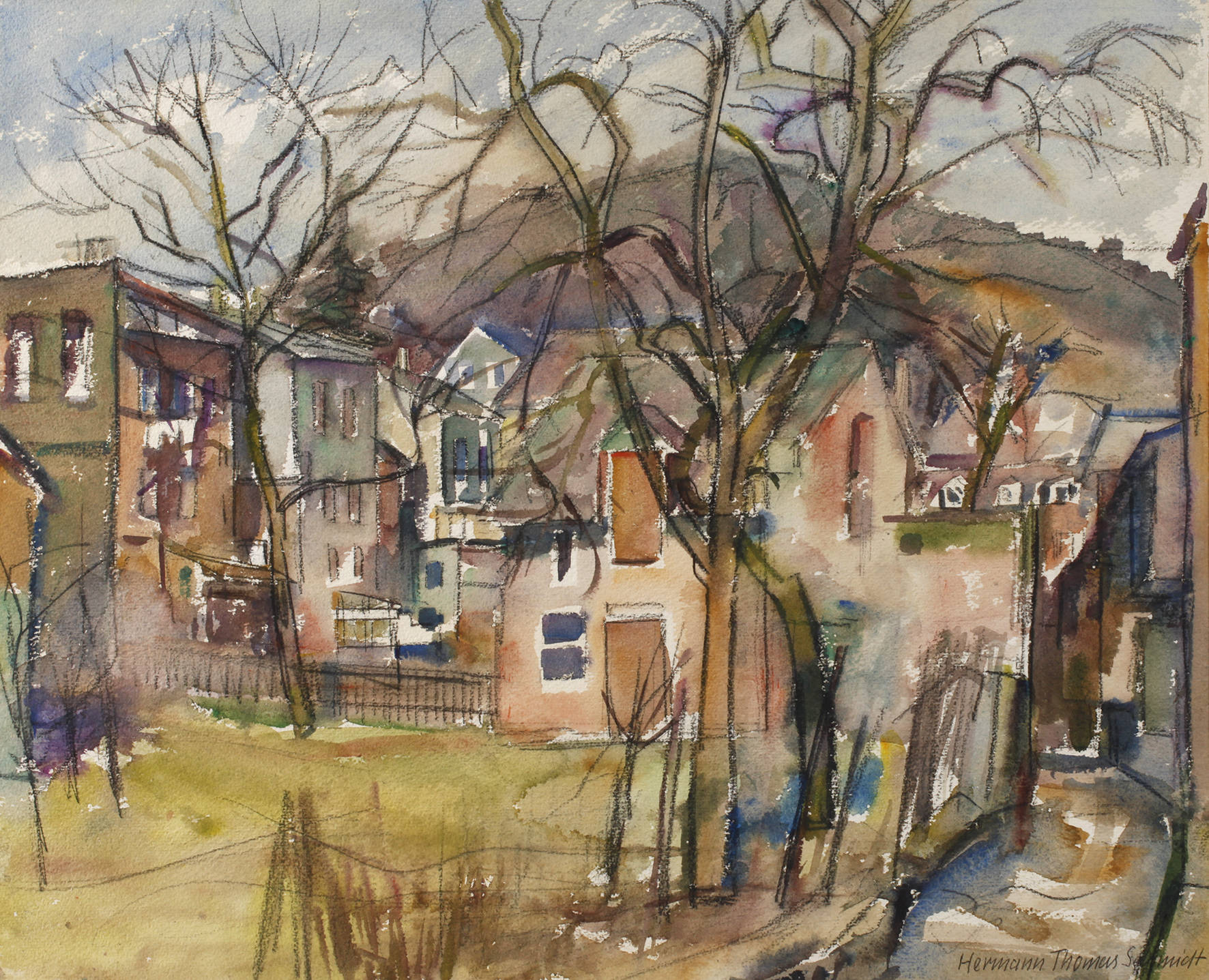 Hermann Thomas Schmidt, ”Schlangenbad im Taunus”