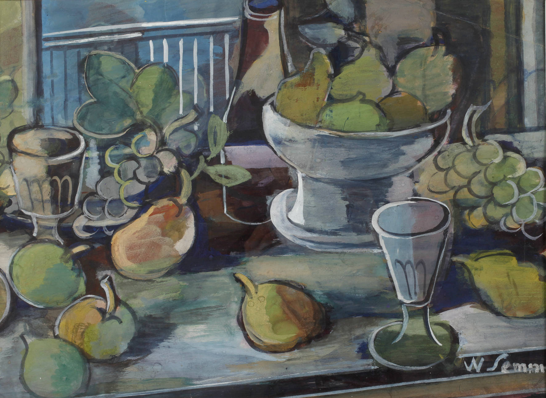 Willy Semm, Tafelstillleben