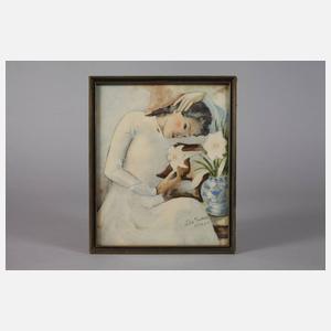 Kurt Dietzsch, Mädchen mit Lilie