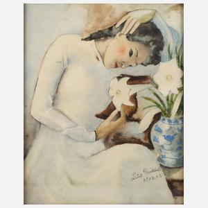 Kurt Dietzsch, Mädchen mit Lilie