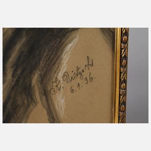 Kurt Dietzsch, Portrait eines Bärtigen