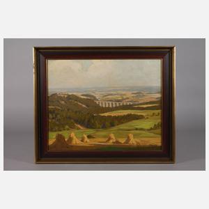 Siegfried Hauffe, Vogtländische Spätsommerlandschaft