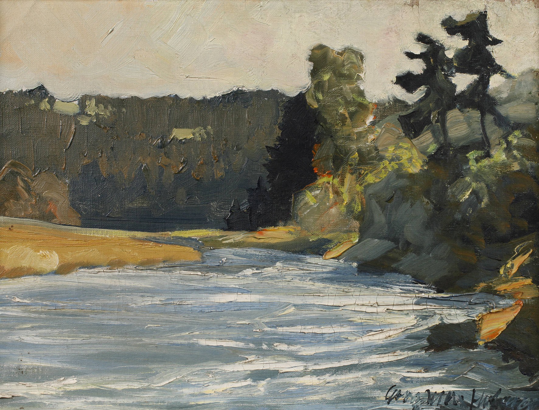 Georg Max Hofmann, ”An der Saale”