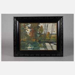 Georg Max Hofmann, Mühle am Fluss