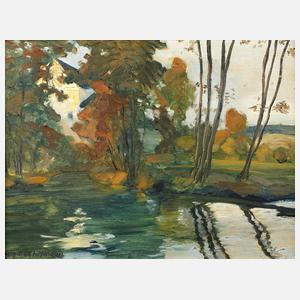 Georg Max Hofmann, Mühle am Fluss