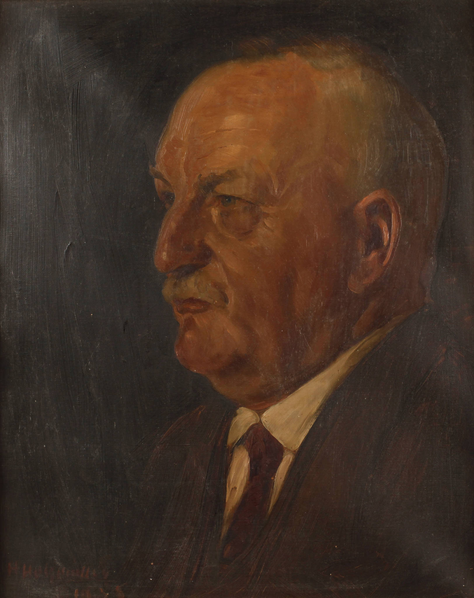Hans Holzmüller, Herrenportrait