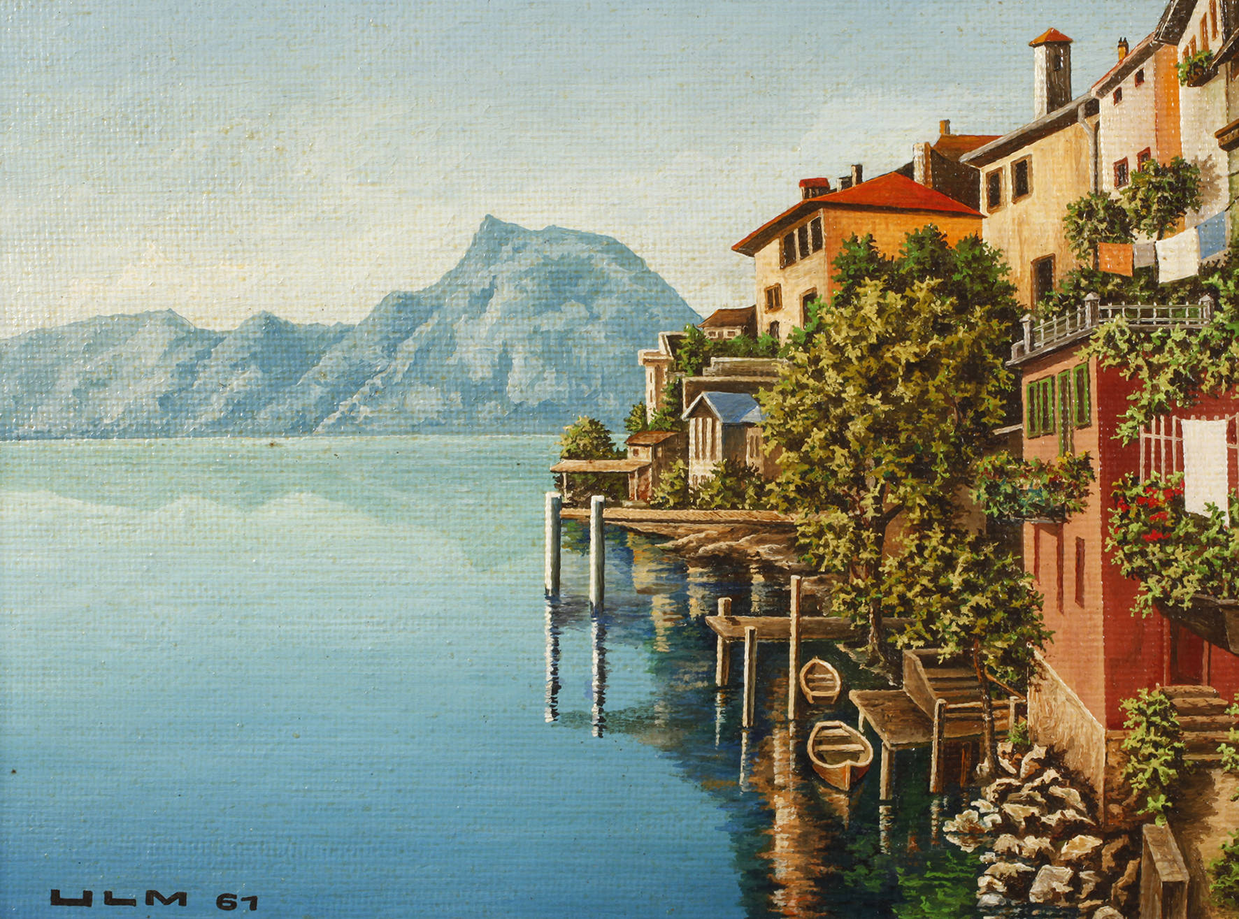 Walter Ulm, Ansicht Gandria