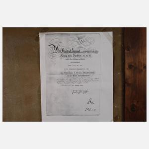 Paul Winslöw, Sächsischer Ritterkreuzträger