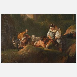 Künstlerfamilie Roos, attr., Hirtenlandschaft