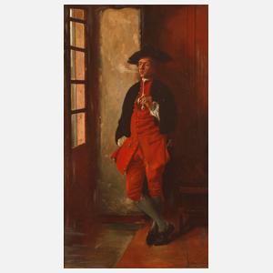 Albert Otto, Kopie nach Meissonier