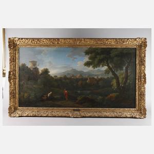 Jan Frans van Bloemen, attr., Arkadische Sommerlandschaft