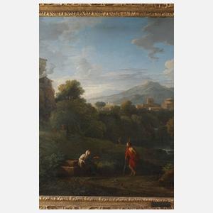 Jan Frans van Bloemen, attr., Arkadische Sommerlandschaft
