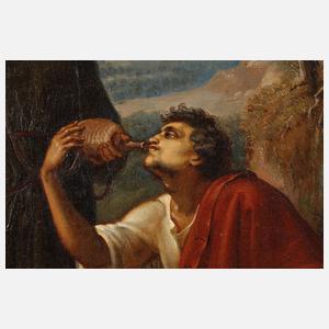 Prof. Karl Christian Andreae, attr., Rastende Wanderer