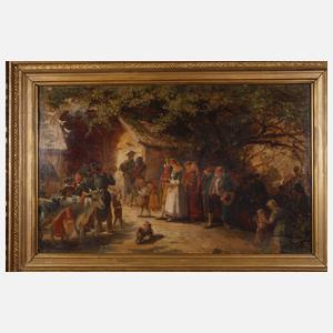 Franz Kels, Studie zur ”Westfälischen Bauernhochzeit”