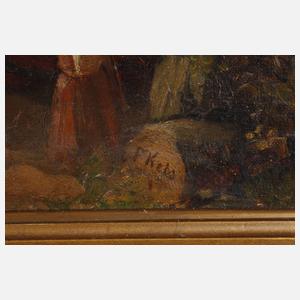 Franz Kels, Studie zur ”Westfälischen Bauernhochzeit”