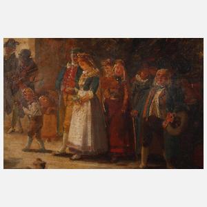 Franz Kels, Studie zur ”Westfälischen Bauernhochzeit”