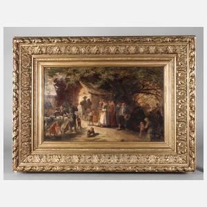 Franz Kels, Studie zur ”Westfälischen Bauernhochzeit”