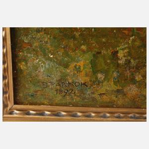 Prof. Bernhard Pankok, Spielende Kinder auf dem Kirchhof