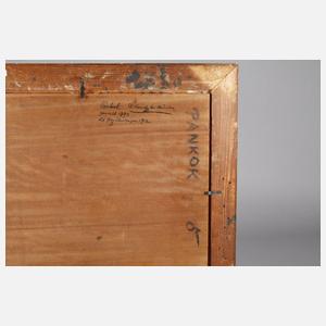 Prof. Bernhard Pankok, Spielende Kinder auf dem Kirchhof