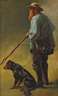 Paul Weber, Schäfer mit Hund
